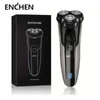 Enchen Blackstone5s Electric Razor for Men ładowna golarka obrotowa z wyskakującym trymymem mokrym suchym podwójnym użyciem 240115