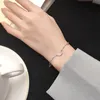 Trustdavis 925 Sterling Zilveren Mode CZ Maan Ster Armband Enkelbanden Voor Vrouwen Fijne Zilveren Sieraden Gift DA623240115