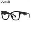 Sunglasses R57189 Brand Designer Women Reading Glasses Fashion Square Presbyopic Eyeglass Dioptric 0.5- 3.5 Vintage Rivet Spectacles