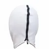 Ny fetisch PVC Soft Faux Leather Hood Mask Vuxen Par Bed Game Headgear Set 0289301y