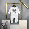 Lyxiga nyfödda Jumpsuits Designer Baby Rompers New Born Romper Brand Girls Kläder Kids Overalls Jumpsuit For Babies Bodysuit CSD2401151-6