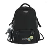 Рюкзак CFUN YA 2024, трендовый черный для старшеклассников, школьный рюкзак для мальчиков и девочек, сумка для книг, дорожная сумка Mochila