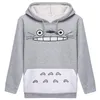 Yükseltici 3d kalın sweatshirt harajuku karikatür totoro hayvan kedi baskı kadın cosplay takım elbise kapüşon sonbahar dış kıyafetler cot252d