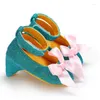 First Walkers Spring And Autumn Baby Girls Non-slip Toddler Shoes Beautiful Bow High Heels