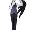 Costume de Cosplay de majordome noir Kuroshitsuji Sebastian, tailcoat240r