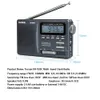 ラジオTecsun DR920Cブラック目覚まし時計ラジオデジタルポータブルディスプレイFM/MW/SWマルチバンドが高いLCDオーディオキャンパスラジオ