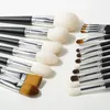 Shinedo Powder Matte Black Color Мягкие кисти для макияжа из козьего волоса Высококачественные косметические инструменты Brochas Maquillage 240115