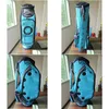 Bolsas de golf Carro negro azul Equipo de bolsa profesional impermeable Déjenos un mes para obtener más detalles e imágenes Entrega directa Deportes al aire libre OTS3I