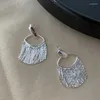 Orecchini pendenti Silvology Reale 925 Sterling Silver Nappe lunghe Goccia per le donne Esagera orecchino boemo di lusso 2024 Gioielleria raffinata