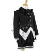 Black Butler Magier Ciel Phantomhive Band Cosplay-Kostüm-Set, 7-teilig, 1977