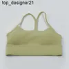 Neue 2024ss Aktive Sets Lu Flow-y Crop Frauen yoga bh Fitness Gym Kleidung Weibliche Mode Drahtlose Mädchen Tops Yoga-bh Sport NEUE Top lululss Yoga