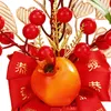 Decorative Flowers Chinese R Year Decoration Housewarming Gift Holiday Crafts Ornament For