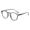 Lunettes de soleil GSBJXZ TR90 Lumière bleue ronde myope lunettes femmes hommes étudiant lunettes optiques prescription 0 -0,5 -0,75 à -6,0