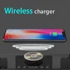 Speakers Wireless Charger USB Fast Charging Bluetooth Speaker FM Radio with Remote Control Multifunction Alarm Clock Dropship Sound Bar