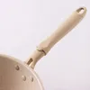 Pans Thickened Bottom Stone Frying Pan Multifunction Non-Stick Deep Nougat Pot Big Mouth Wok 20cm