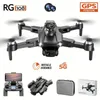 RG108 عن بُعد التحكم عن بُعد تحديد المواقع GPS HD Aerial Drone ، محرك بدون فرش ، متابعة GPS Auto ، مسار الطيران ، أخذ الإيماءات ، رحلة تخطيط متعددة النقاط الخط