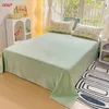 Ensemble de draps de lit quatre pièces A côté tout coton B côté lait velours maison Textile hiver chaleur gardant coton peluche ajout ensemble literie 240115