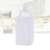 Garrafas de armazenamento Condimento Squeeze Molho Garrafa com tampa para casa cozinha restaurante 800ml branco