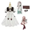 Anime Wc Bound Hanako Kun Yashiro Nene Costume Cosplay Parrucca Copricapo Prop Abiti Costume di Halloween Y0903254w