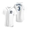 Niestandardowe koszulki baseballowe Kids''detroit''''''tigers''men młodość Sparky Anderson Kirk Gibson Miguel Cabrera Javier Baez Niko Goodrum White Authentic Home Jersey