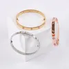 Klassischer C-Home-Armreif, Liebesschraubenmuster, Goldarmband, Titanstahl mit Farbe, Diamant, Männer, Frauen, Armbänder, Luxus-Designer-Geschenk, Hochzeit, Party, Schmuck, verblasst nicht