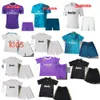 Retro Classic Real Kids Soccer Jerseys 2011 12 16 17 18 Benzema Marcelo Isco Nacho Carvajal Bale Sergio Ramos Madryt Ronaldo Dzieci ustawiają koszulę piłkarską