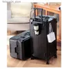 Resväskor Svakväska stor kapacitetsbagage fodral aluminium ram 24/26 tum universal pc rese resväskor med hjul gratis frakt Q240115