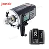 Adaptadores Godox Ad600bm Bowens Mount 600ws Gn87 Sincronização de alta velocidade ao ar livre Flash Strobe Light com gatilho sem fio X1c