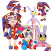 The Amazing Digital Circus P Toy Cute Cartoon Clown Soft Soft Fucked Doll Funny Girl Birthday Girt Christmas Drop Drop