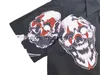 남성용 캐주얼 셔츠 2023SS Wacko Maria 셔츠 남성 여성 최고 버전 두개골 일본 하와이 셔츠 티에페 메르메랄웨어