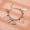 Link Bracelets Charm Bracelet Lover Speak Now Midnight Reputation Music Pendants Dangle Bangle Jewelry Gifts For Fans