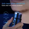 Rasoir électrique nouveau T6 mini rasoir électrique 3D tête flottante rasoir type-c charge rapide rasoir rechargeable pour hommes