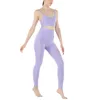 Pantaloni attivi Senza cuciture Yoga da donna Allenamento Leggings in tinta unita Vita alta Sport Stretti Pantaloni per il sollevamento della pancia Ropa Deportiva Mujer