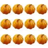 Decorative Flowers 12Pcs Artificial Pumpkins Lightweight Durable Foam For Fall Wedding Thanksgiving Blush Pink Halloween Decor Mantel Bowl