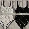 Costume da bagno da donna firmato Costumi da bagno sportivi Bikini Set Costume da bagno per vacanze al mare con costume da bagno estivo sexy con lettera