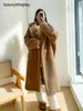 Maxmaras Coat Teddy Bear Womens Cashmere Maisses laine Hiver 22 Nouveau automne m familial FURCULLE PARTICLE DE CHamel Silhouet