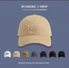 Designer Ball Caps 1987 Borduren ~ Hoge kwaliteit Koreaanse versie baseball cap unisex Instagram merk katoen zonwering gezicht display eendenbek cap XKDJ