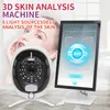 2024 new Hotselling portable 3d AI facial detector skin analyzer face scanner skin analyser visia facial camera skin analysis machine