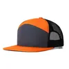 Chapeaux de camionneur logo Capes de baseball personnalisées hip hop réglables 7 panneaux Snapback broderie Logo Visor du soleil de printemps