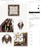 (Chitrine's boutique store) Silk fabrics handmade high quality scarves Classic luxury brand fashion scarves