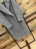 Maxmaras Coat Teddy Bear Womens Cashmere Coats ull vinter 2024 Ny stjärnstil djup himmel grå päls partikel kamel fleece medi 12mn