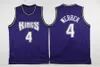 Retro-Basketballtrikots Jason Williams Männer Peja Stojakovic Chris Webber Mike Bibby Jersey Hardwoods Vintage Classic Männer