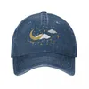 Ball Caps Hemelse Sterren En Manen In Goud Witte Baseball Cap Designer Hoed Big Size Man Voor De Zon Dames Heren