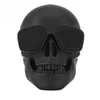 Bärbara högtalare Portable Mini-Skull Högtalare Little Skull Wireless Bluetooth Cartoon Bones Ghost Head Liten Compatible 5W HD Stereo Woofer Music YQ240116