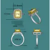 Ins Populaire Emaille Hartringen Set Mode Creatieve Y2k Stijl Metalen Liefde Moissanite Ring Voor Vrouwen Sieraden