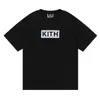 Kith Yüksek Kaliteli Tasarımcı Erkek Tişört Sokak Moda Baskılı Kısa Kollu Pamuk Kith Gömlek Sıradan Gevşek Hızlı Kurutma Kadın Tişört Lüks Marka Kith T Shirt 5427