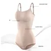 Bodysuit Shapewear Women Shapewear Tummy Shaper Hip Lifter Corset lår Slimmer midjetränare Reduktiv bantning underkläder 240116