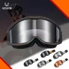 Vozapow Motorcycle Goggles Retro Pochromic Motocross Cycling Goggles for Over Glases Anti Fog UV Skiing Sunglasses 240115