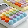 Calculatrices Calculatrice coréenne Kawaii dessin animé couleur bonbon clavier mécanique silencieux bureau calculatrice d'apprentissage financier et comptablevaiduryd