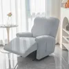 123 Sits Elastic Recliner Sofa Cover Relax Lazy Boy Fåtölj täcker Stretch Massage Couch Slipcovers Furniture Protector 240115